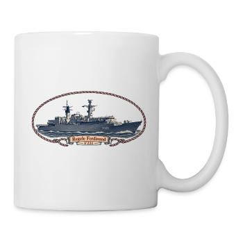 Regele Ferdinand F221 – Maritime Vintage-Edition - Tasse - Weiß - Rechts