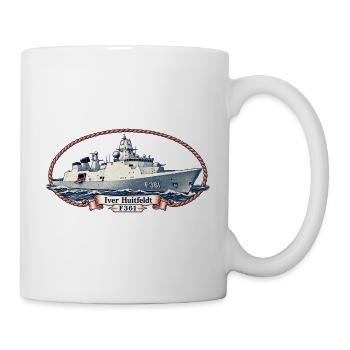 Iver Huitfeldt F361 – Maritime Vintage-Edition - Tasse - Weiß - Rechts