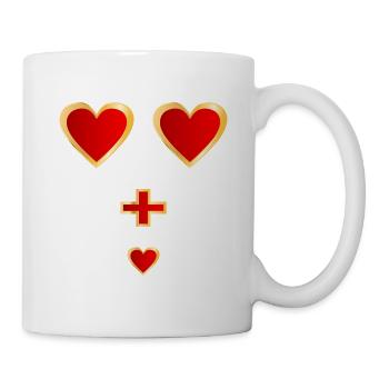 Baby verkünden, Familiennachwuchs - Tasse - Weiß - Rechts