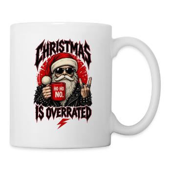 Rebel Christmas ist überbewertet - Tasse - Weiß - Rechts