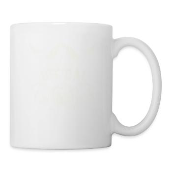 UffDa Wikinger Nordisch Norwegen Dänemark  - Tasse - Weiß - Rechts