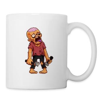 Kaffee-Zombie – Barista Siebträger Espresso Zombie - Tasse - Weiß - Rechts