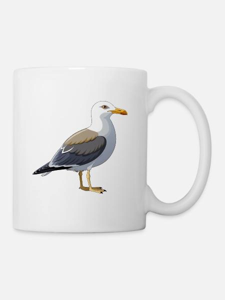 Möwe - Tasse - Weiß