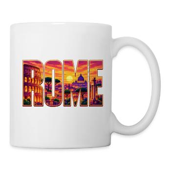 Rom-33cm - Tasse - Weiß - Rechts