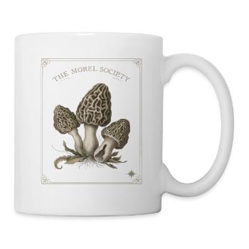 The Morel Society Pilzsuche - Tasse - Weiß - Rechts