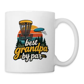 Bester Opa um Par - Tasse - Weiß - Rechts