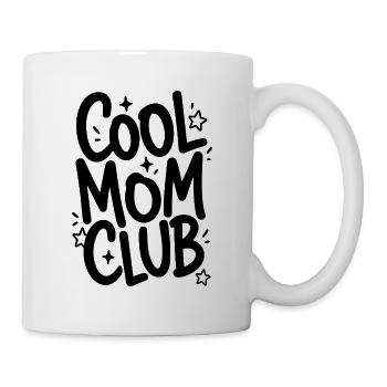 Cool Mom Club - Tasse - Weiß - Rechts
