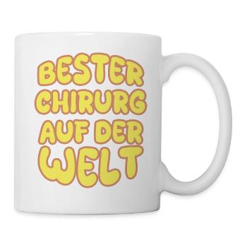 Beruf Chirurg - Tasse - Weiß - Rechts