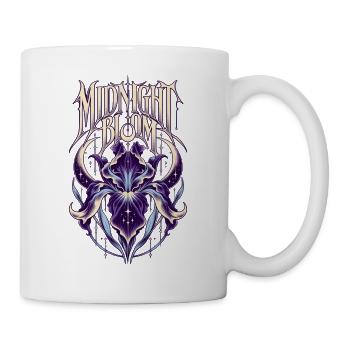 Midnight Bloom - Tasse - Weiß - Rechts