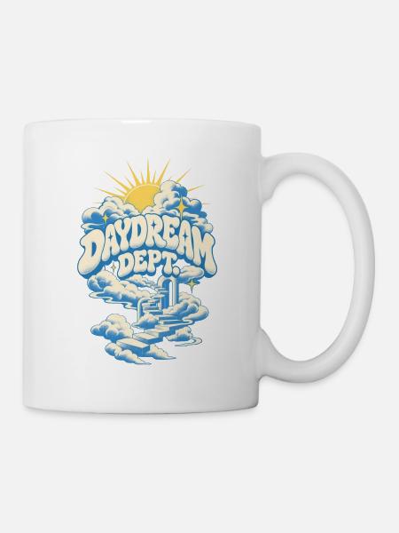 Dept Wolkenstufen - Tasse - Weiß