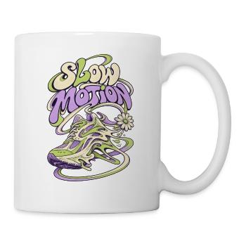 Slow Motion Sneaker Psychedelia - Tasse - Weiß - Rechts