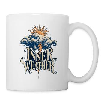 Inner Weather Vintage Storm - Tasse - Weiß - Rechts