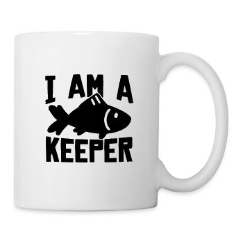 Aquarist Fisch - Tasse - Weiß - Rechts