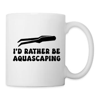 Aquarist Aquascaping - Tasse - Weiß - Rechts