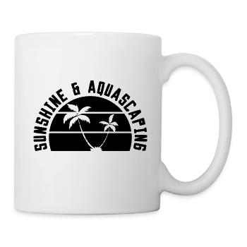 Sunshine Aquascaping Retro - Tasse - Weiß - Rechts