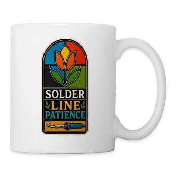 SOLDER LINE PATIENCE Geduld - Tasse - Weiß - Rechts