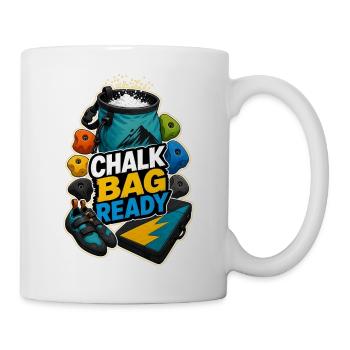 CHALK BAG READY - Tasse - Weiß - Rechts