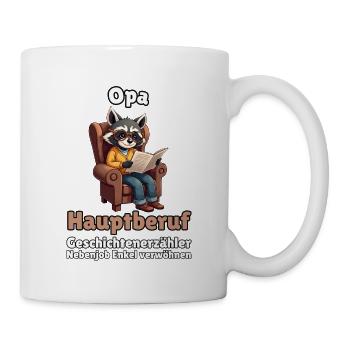 Opa - Tasse - Weiß - Rechts