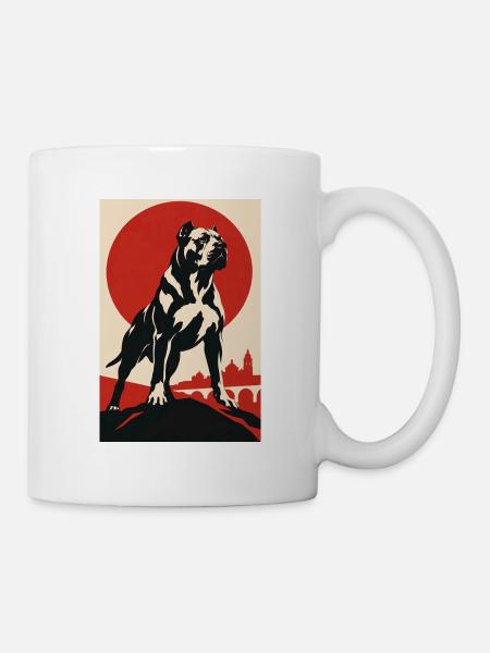 Córdoba Kampfhund - Tasse - Weiß