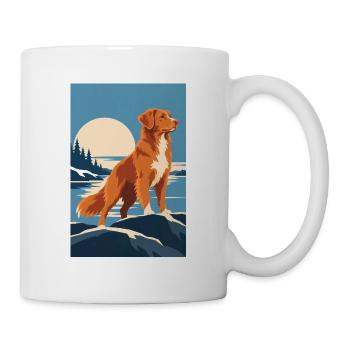 Nova Scotia Retriever - Tasse - Weiß - Rechts