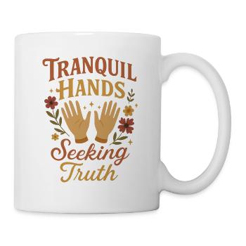 Forensic Nurse Practitioner Tranquil Hands Coroner - Tasse - Weiß - Rechts