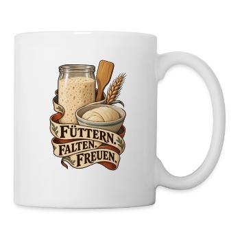 Brotduft und Backkunst - Tasse - Weiß - Rechts