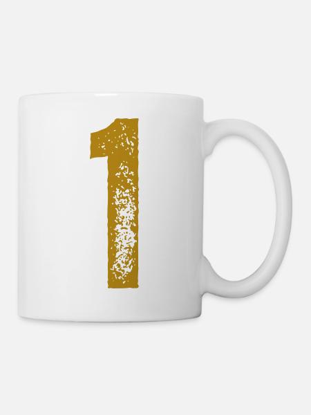 1 - Tasse - Weiß