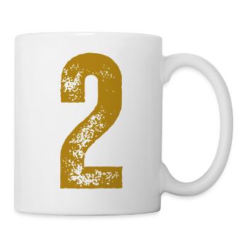 2 - Tasse - Weiß - Rechts