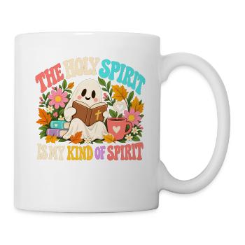 Der Heilige Geist ist meine Art von Geistchristen - Tasse - Weiß - Rechts