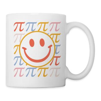 Den Pi-Tag, Von Mathematik Inspirierten Design - Tasse - Weiß - Rechts