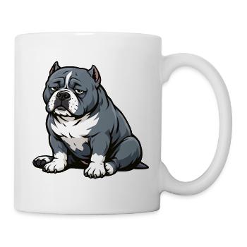 American Bully Bully Pit Bullys Bullybesitzer - Tasse - Weiß - Rechts