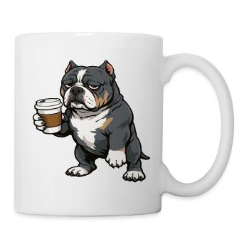 American Bully Bully Pit Bullys Bullybesitzer  - Tasse - Weiß - Rechts