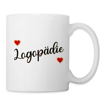 Logopädie - Tasse - Weiß - Rechts