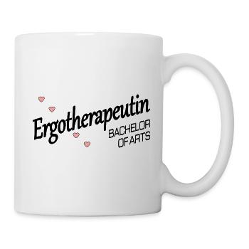 Ergotherapeutin Bachelor of Arts - Tasse - Weiß - Rechts