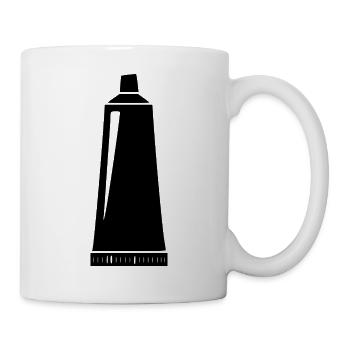 Tube schwarz Geschenk - Tasse - Weiß - Rechts
