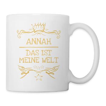Frau Annah - Tasse - Weiß - Rechts