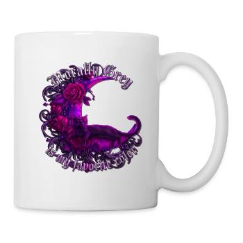 Morally Grey Dark Romance Shirt - Tasse - Weiß - Rechts