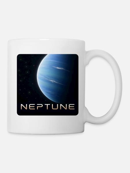 Neptun-30cm - Tasse - Weiß