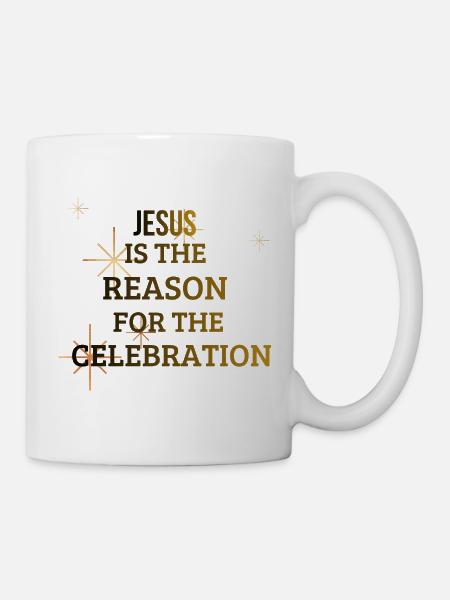 Jesusfeier - Tasse - Weiß