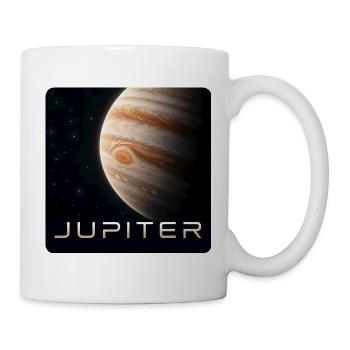 Jupiter-30cm - Tasse - Weiß - Rechts