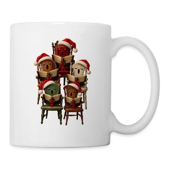 Der Weihnachtsmann leisen Leselieder - Tasse - Weiß - Rechts