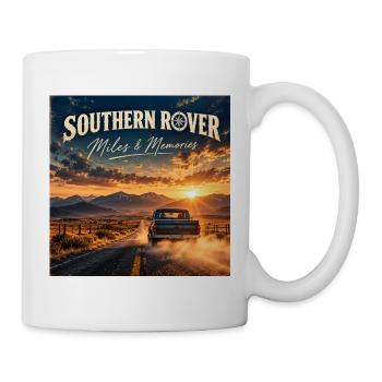Southern Rover: Miles & Memories - Tasse - Weiß - Rechts