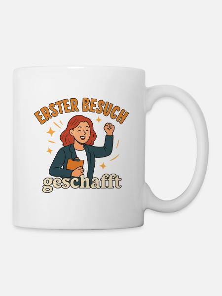 Referendariat Geschenk nach erstem Unterrichtsbesu - Tasse - Weiß