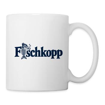 Fischkopp - Ostsee - Nordsee - Norddeutsch maritim - Tasse - Weiß - Rechts