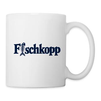 Fischkopp - Ostsee - Nordsee - Norddeutsch maritim - Tasse - Weiß - Rechts