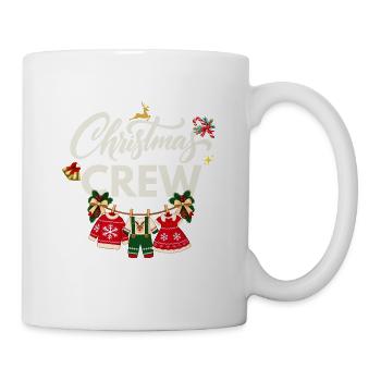 Weihnachts-Crew - Tasse - Weiß - Rechts