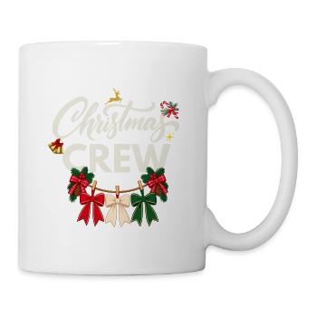 Weihnachtscrew, Weihnachten heiraten - Tasse - Weiß - Rechts