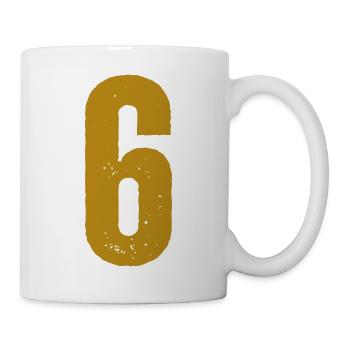 6 - Tasse - Weiß - Rechts