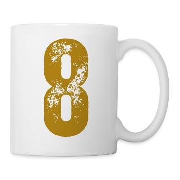 8 - Tasse - Weiß - Rechts