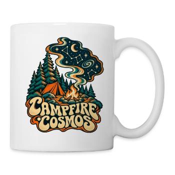 Campfire Cosmos - Tasse - Weiß - Rechts